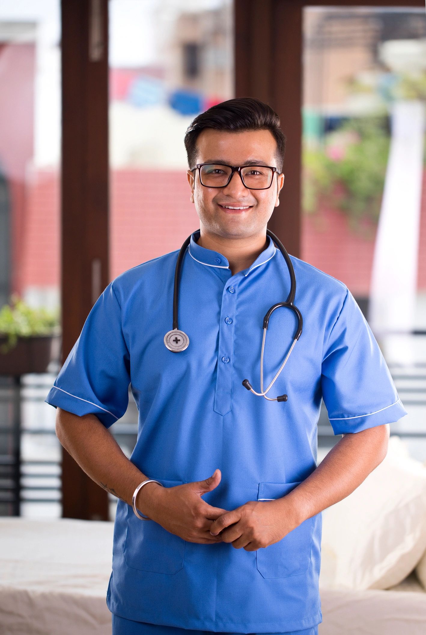 Healthcare professional portrait