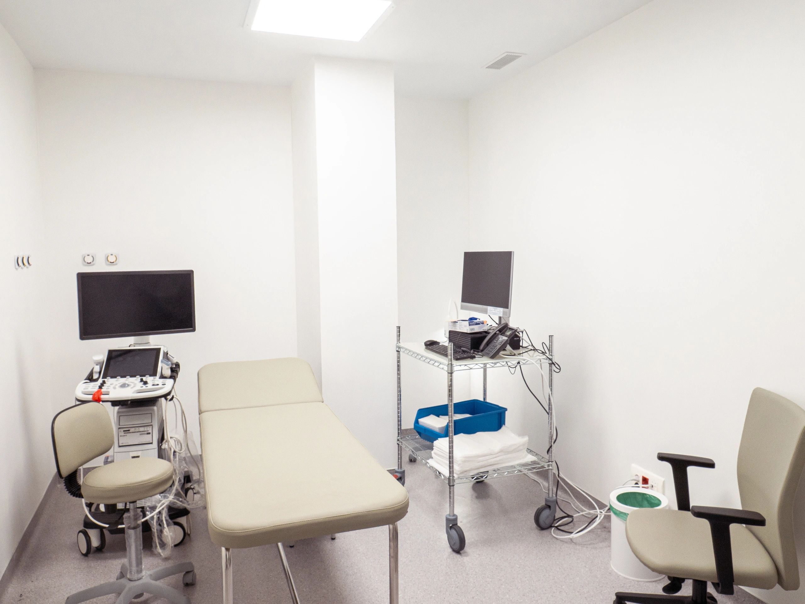 Modern healthcare consultation room